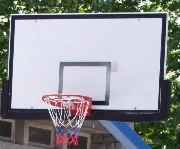Panneau de basket rectangulaire en polyester